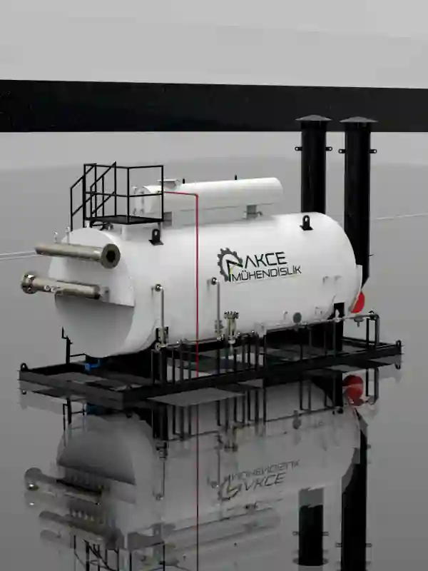 Water Bath Exchanger — LNG buharlaştırma için su banyolu ısı değiştirici