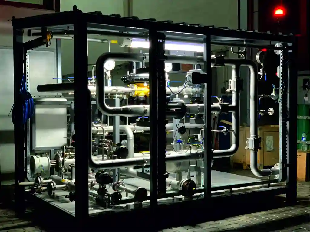City gas basınç düşürme istasyonu