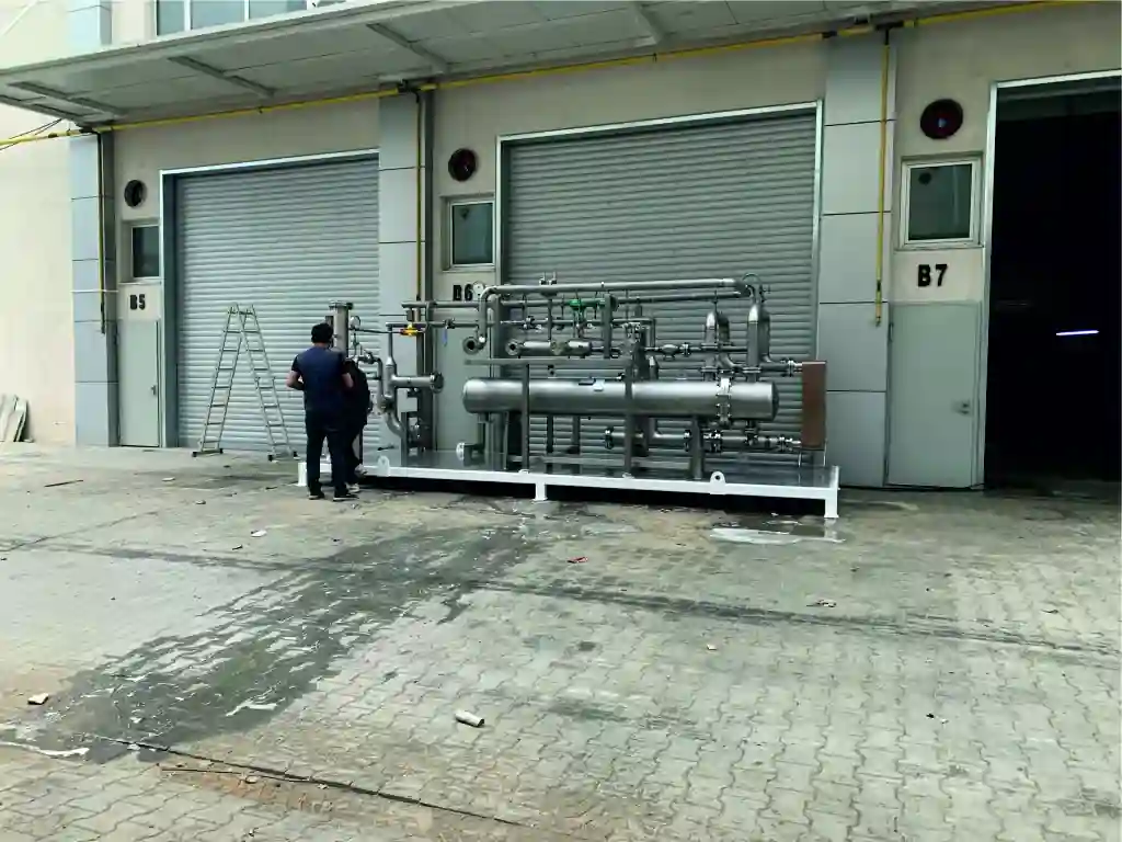 Endüstriyel gaz tankı ve city gas projesi